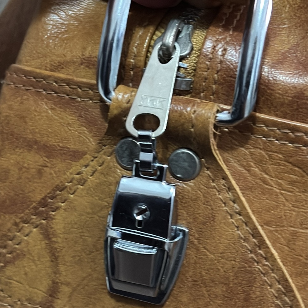 Vintage American Tourister Carryon Shoulder Strap Bag-EUC-Brown - Picture 10 of 17